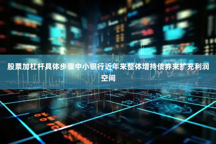 股票加杠杆具体步骤中小银行近年来整体增持债券来扩充利润空间