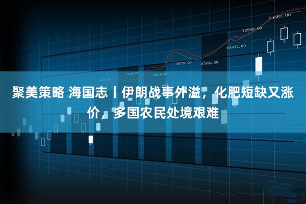 聚美策略 海国志丨伊朗战事外溢，化肥短缺又涨价，多国农民处境艰难